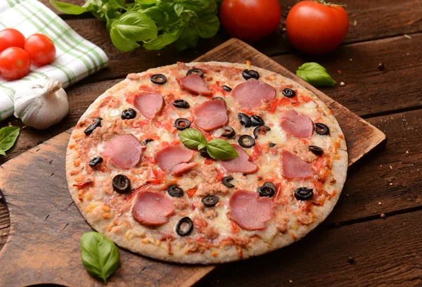 Pizza — Foto Stock