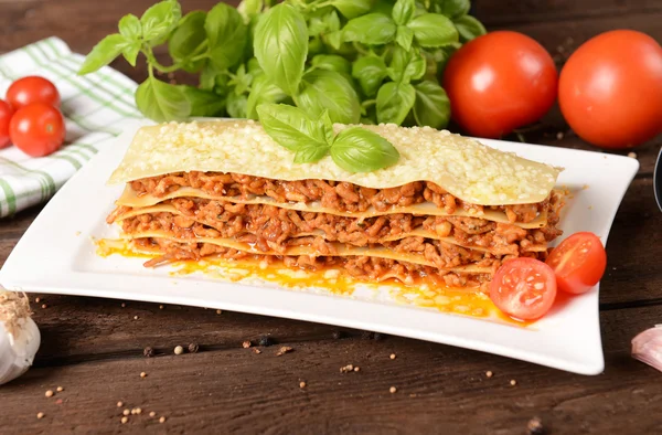 Lasagne — Stockfoto