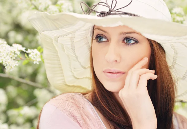 Retrato de primavera — Fotografia de Stock