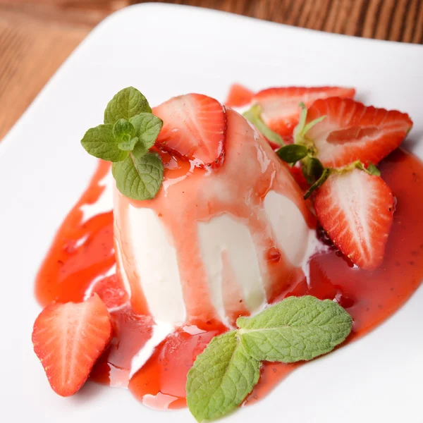 Pannacotta — Stockfoto