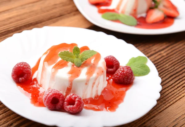 Panna cotta — Stok fotoğraf