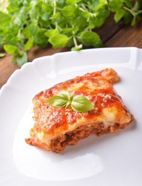 Lazanya bolognese