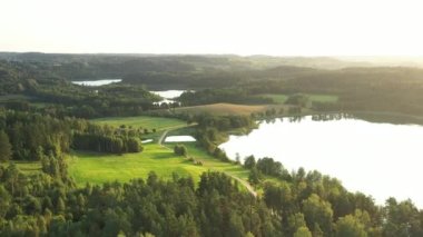 Doğa arka planının güzel manzarası