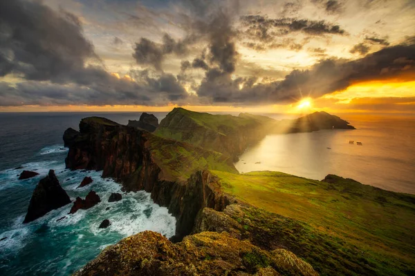 Landskap Madeira Ponta Sao Lourenco — Stockfoto