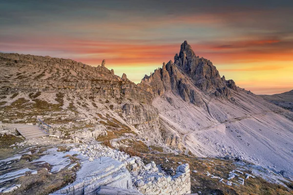 Beautiful Landscape Sunset Mountains Autumn — Stock Photo, Image