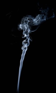 Soyut duman arka planında siyah duvar kağıdı üzerinde beyaz duman örtüsü etkisi