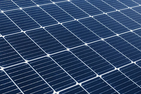 Textura Módulo Célula Solar Fotovoltaica Painel Solar Fundo — Fotografia de Stock