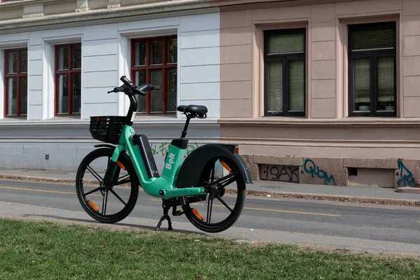오슬로 노르웨이 2022 오슬로 시내에 거리에 렌트를 자전거 오슬로 자전거를 — 스톡 사진