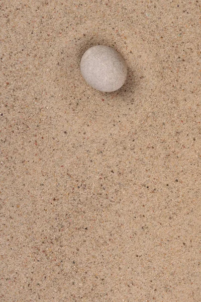 Bright Stone Sand Top View Vertical Zen Concept Photo Zen — Stock Photo, Image