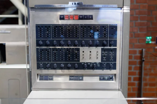 Oslo Norway May 2022 Vintage Computer Oslo Museum Technology Ibm — Foto de Stock