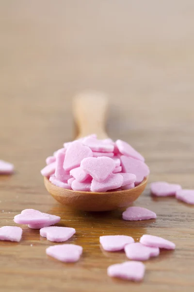 Cuori di zucchero — Foto Stock