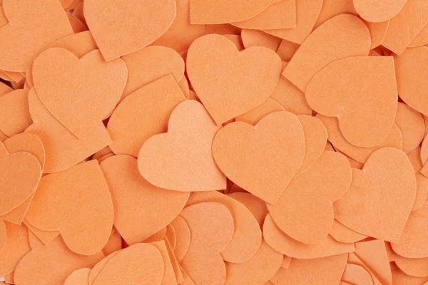 Confetti hearts background — Stock Photo, Image
