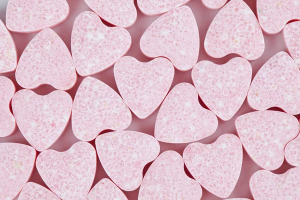 Candy hearts background — Stock Photo, Image