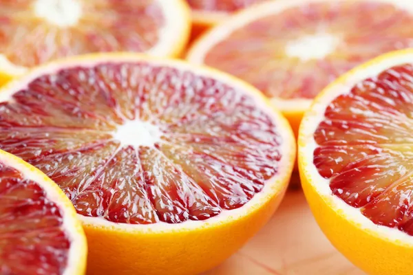 Blood orange närbild — Stockfoto