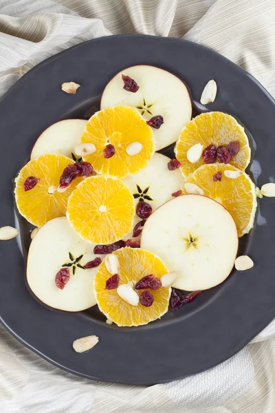 Ensalada de naranja y manzana —  Fotos de Stock