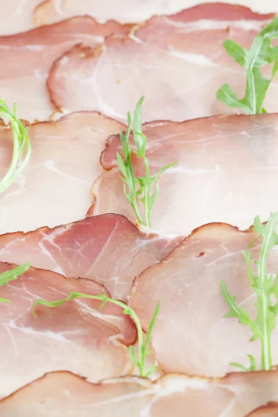 Prosciutto och rucola — Stockfoto