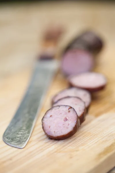 Saucisse fumée — Photo