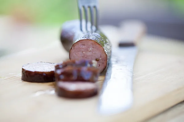 Saucisse fumée — Photo