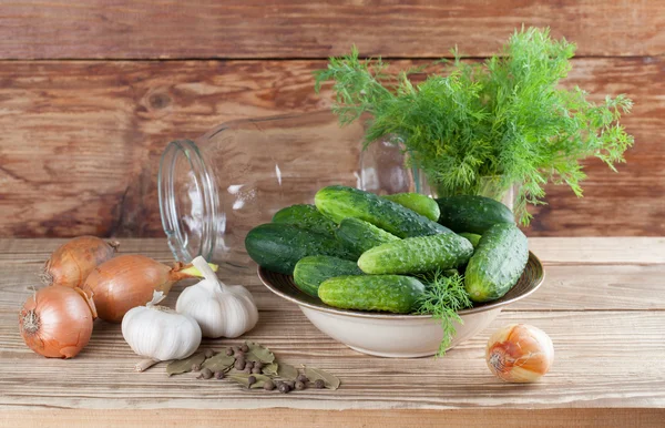 Pickles maken — Stockfoto