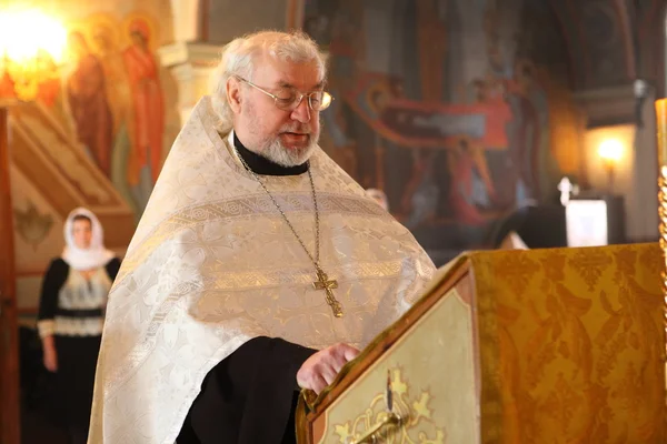 Ortodoxo sacerdote cristão — Fotografia de Stock