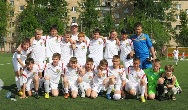 Soccer team — Stock Photo, Image