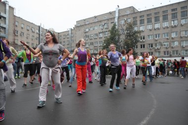 Zumba fitness aerobik