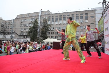 Zumba fitness aerobik