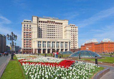 otel Moskova ve laleler çim dört mevsim