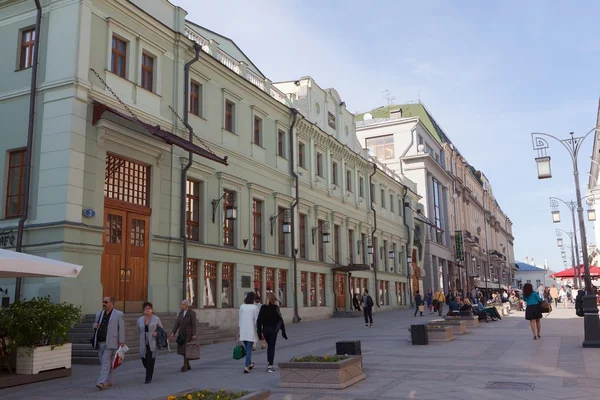 Mhat theater Voortbouwend op kamergersky straat in Moskou — Stockfoto