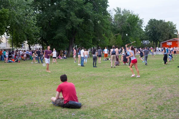 People playing sports — Stock Photo, Image