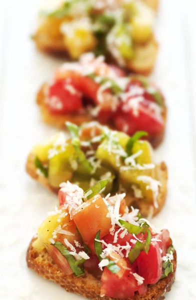 Bruschetta — 图库照片