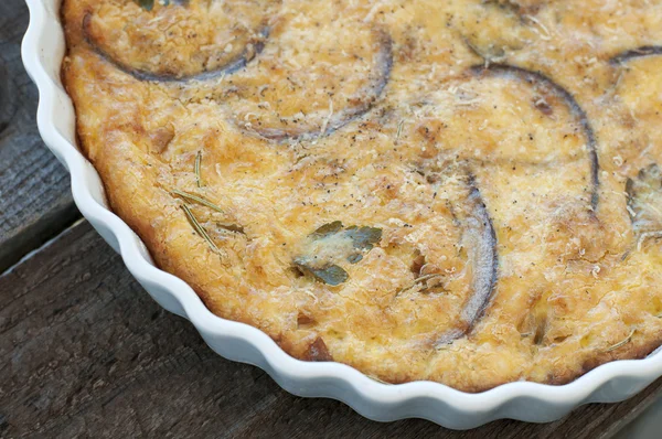 Crustless Quiche — Stock Photo, Image