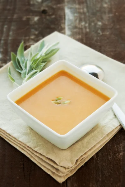 Butternut Squash Soup — Stock Photo, Image