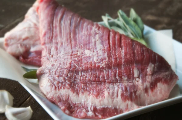 Flank Steak — Stock Photo, Image