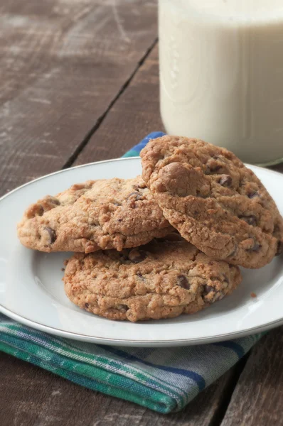 Biscotti al cioccolato — Foto Stock