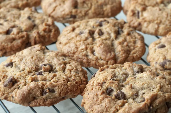 Galletas con chips de chocolate — Foto de Stock