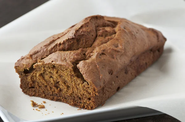 Pompoen brood — Stockfoto