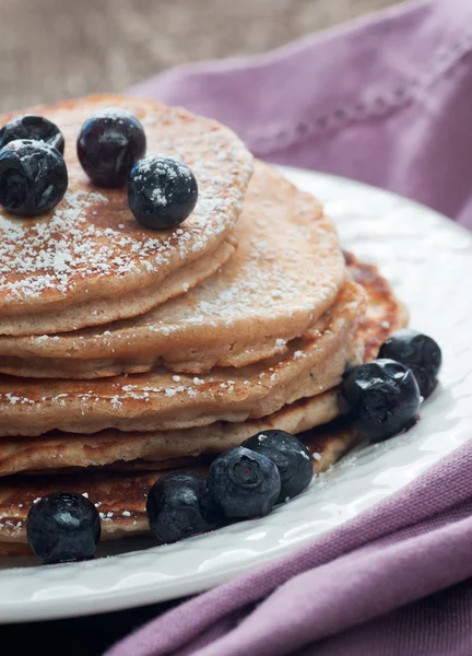 Blueberry Pancakes — Stock Photo, Image