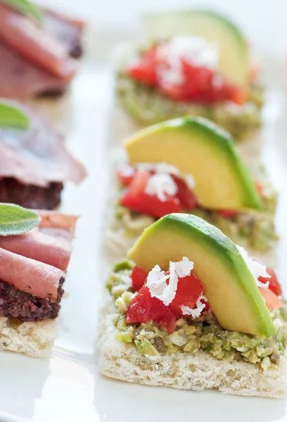 Canapes — Stock Photo, Image