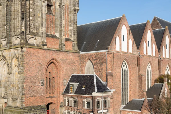 Detail Martinskirche der holländischen Stadt Groningen — Stockfoto