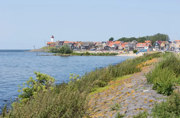 Panoramę wsi urk, Holandia — Zdjęcie stockowe