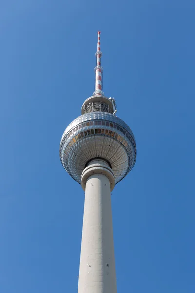 Torre de televisão localizada em Alexanderplatz em Berlim, Alemanha — Fotografia de Stock