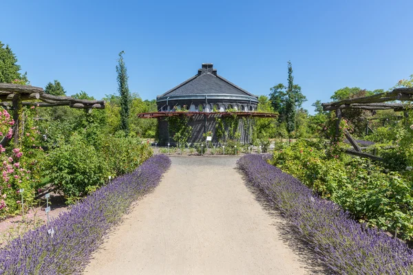 Garden house in an ornamental garden — Stock Photo, Image