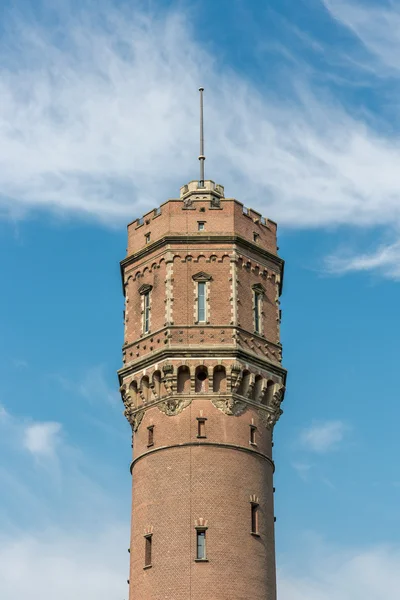Old dutch brickstone wieża ciśnień — Zdjęcie stockowe
