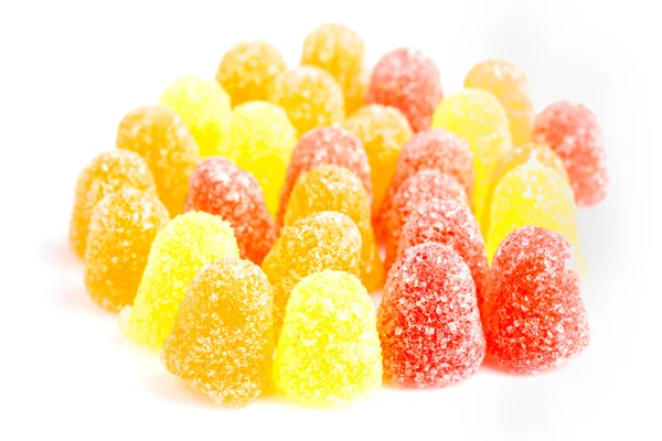 Bunte holländische Zuckersüßigkeiten bei Sinterklaas-Veranstaltung — Stockfoto