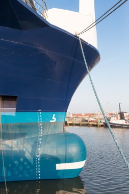 urk, Hollanda Harbor büyük gemi yay