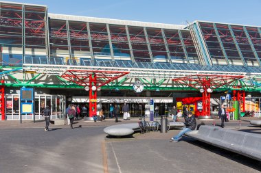lelystad, Hollanda Merkez İstasyonu girme amaçlı