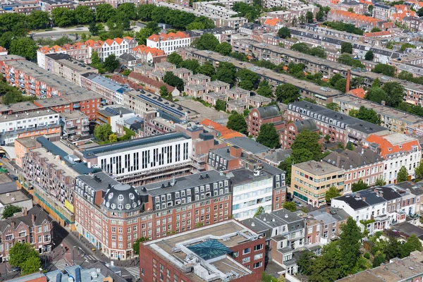 Paysage urbain aérien de La Haye, ville des Pays-Bas — Photo