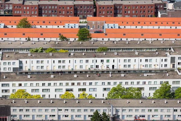 Antenne bekijken woonwijk Den Haag, Nederland — Stockfoto