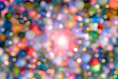 Colorful abstract background image with soft focus blurred marbles